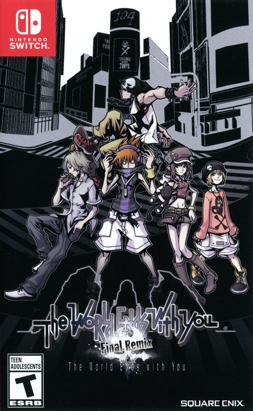 World Ends With You: Final Remix box art for Nintendo Switch